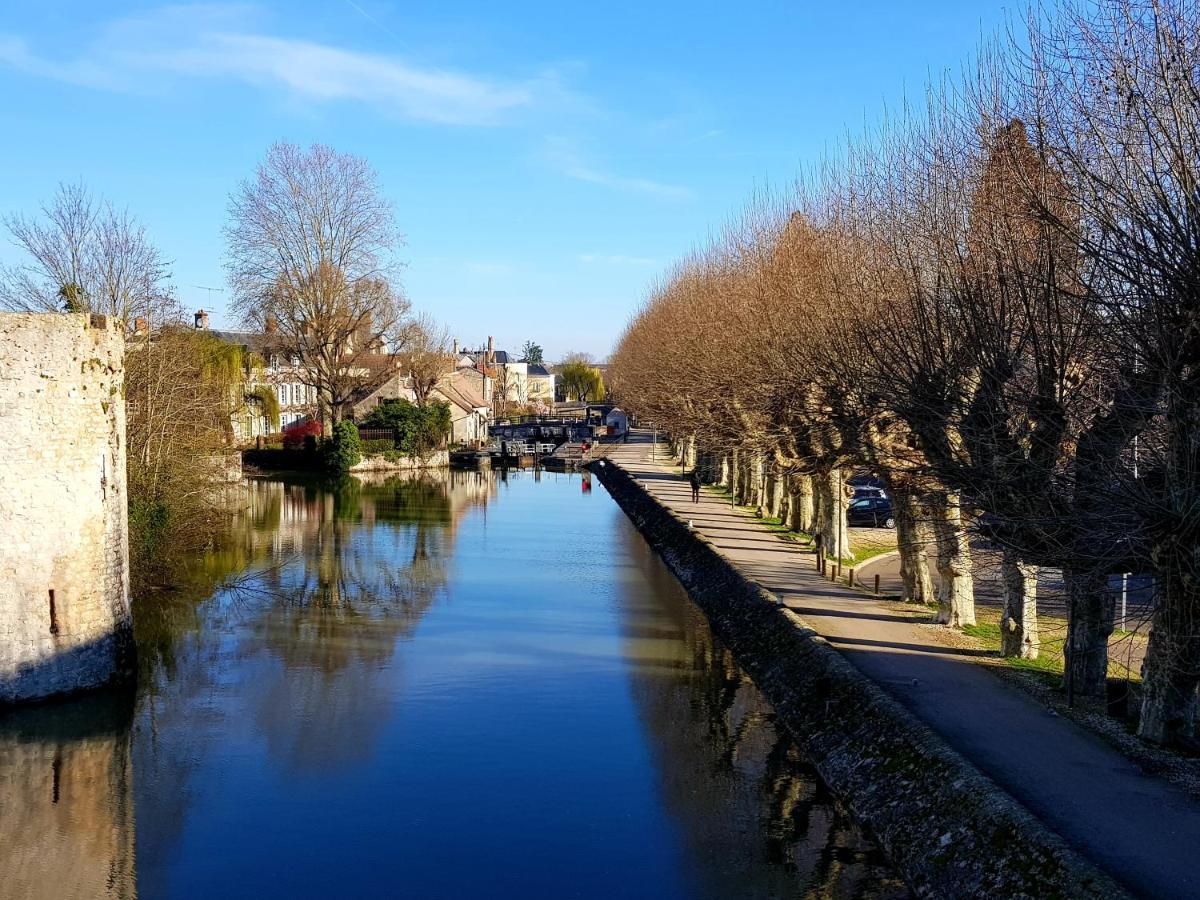 La Maison Virginie Appartements Climatises De 1 A 5 Pers Cosy Hyper Centre Cour Parking Linge Fibre Proximite Port Lac Canal Piscine مونتارجي المظهر الخارجي الصورة